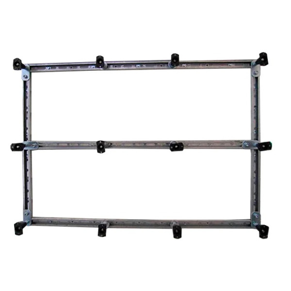 Каркас для душевого поддона Cezares 120x80 хром (TRAY-M-AH-120/80-ML)