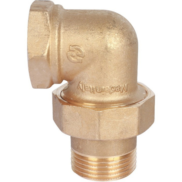 Сгон угловой (американка) 1" ВН Stout (латунь, уплотнение o-ring кольцо) SFT-0056-000001 Сгон угловой (американка) 1" ВН Stout (латунь, уплотнение o-ring кольцо) SFT-0056-000001