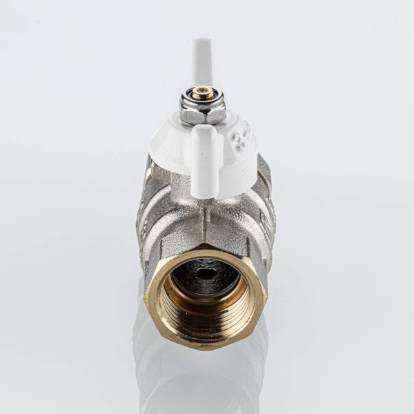 Кран 3/4" шаровый со сгоном Valtec Base-ГОСТ (белая бабочка) VT.227S.NW.05 Кран 3/4" шаровый со сгоном Valtec Base-ГОСТ (белая бабочка) VT.227S.NW.05