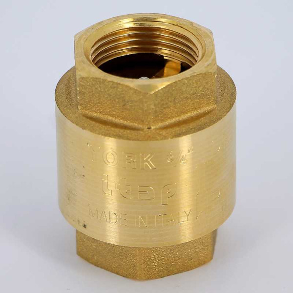 Клапан обратный вертикальный Itap 3/4" York (с пластиковым седлом) (1030034)