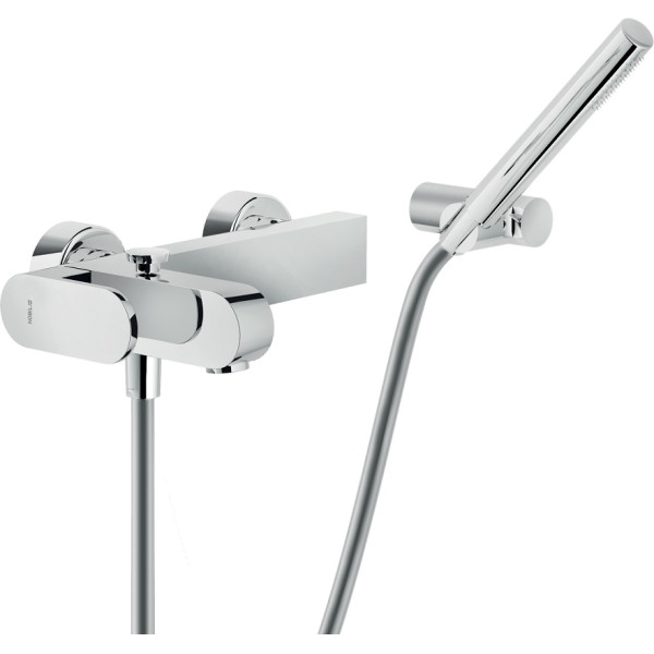 Смеситель для ванны и душа Nobili UP хром, с душевым набором (UP94110CR) Смеситель для ванны и душа Nobili UP хром, с душевым набором (UP94110CR)