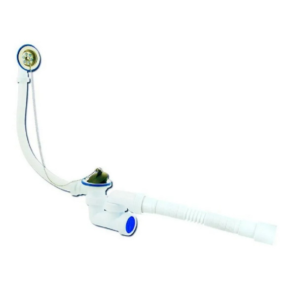 Обвязка для ванны с пробкой на цепочке Универсал 1 1/2"x40/50 50 см Wirquin (2420) Обвязка для ванны с пробкой на цепочке Универсал 1 1/2"x40/50 50 см Wirquin (2420)