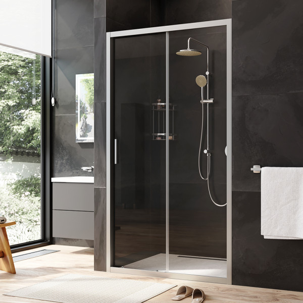 Душевая дверь AM.PM Gem 110x195 стекло прозрачное, профиль хром матовый (W90G-110-1-195MT) Душевая дверь AM.PM Gem 110x195 стекло прозрачное, профиль хром матовый (W90G-110-1-195MT)