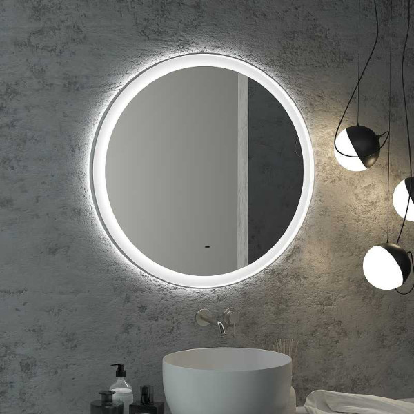 Зеркало с подсветкой Континент Planet white Led D 800 с бесконтактным сенсором (ЗЛП691) Зеркало с подсветкой Континент Planet white Led D 800 с бесконтактным сенсором (ЗЛП691)