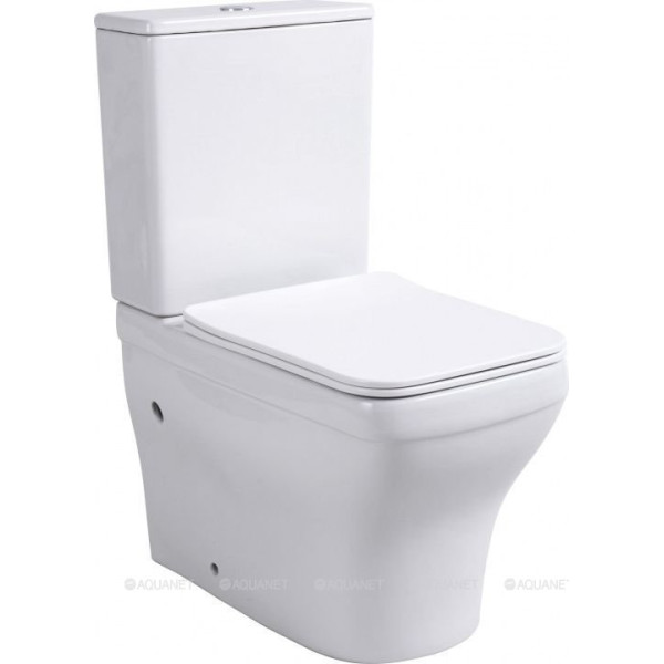 Чаша унитаза Aquanet Elegant C1 с сиденьем с soft-close белый (280958)