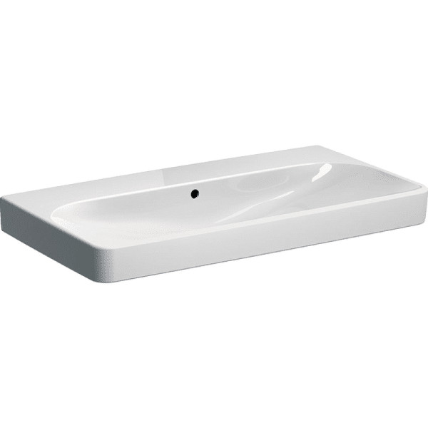 Раковина подвесная Geberit Smyle Square 90x48 без отверстия под смеситель и перелив, белая (500.250.01.1) Раковина подвесная Geberit Smyle Square 90x48 без отверстия под смеситель и перелив, белая (500.250.01.1)