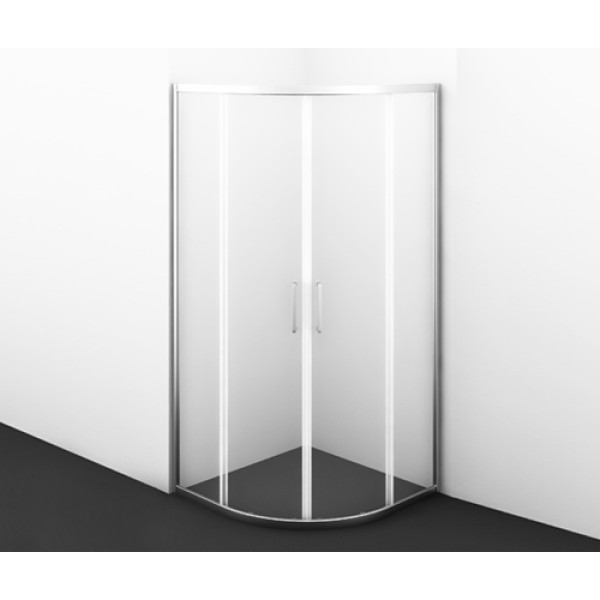Душевой уголок Wasserkraft Main 90х90х200 стекло прозрачное (41S01)