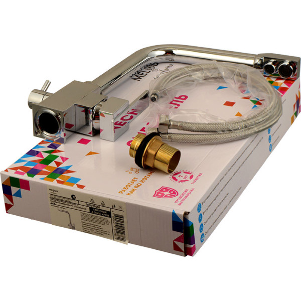 Смеситель для кухни Melodia della vita Perfetto хром, с выходом для питьевой воды (MDV30201) Смеситель для кухни Melodia della vita Perfetto хром, с выходом для питьевой воды (MDV30201)