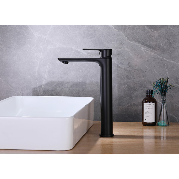 Смеситель для раковины Abber Insel черный (AF8011B)