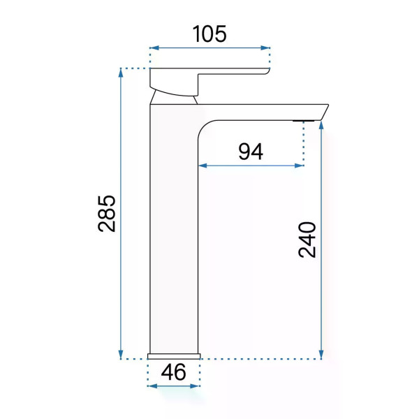Смеситель для раковины Rea Argus золото матовое (REA-B6412) Смеситель для раковины Rea Argus золото матовое (REA-B6412)