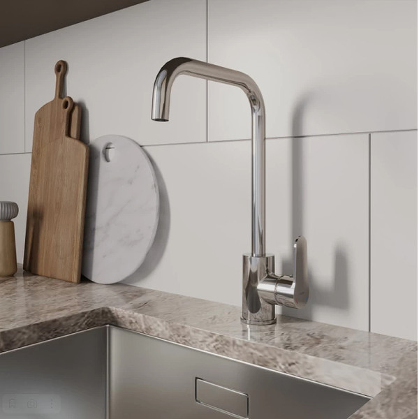 Смеситель для кухни Milardo Poli хром (POLSBL0M05) Смеситель для кухни Milardo Poli хром (POLSBL0M05)