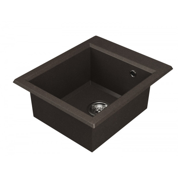Мойка для кухни врезная Aquaton Линеа 434x517x228 кофе (1.A732.9.32L.W28.0)