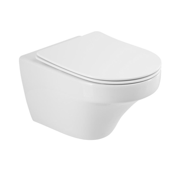 Унитаз подвесной Cezares Duet белый (CZR-2462-TH-TOR) Унитаз подвесной Cezares Duet белый (CZR-2462-TH-TOR)