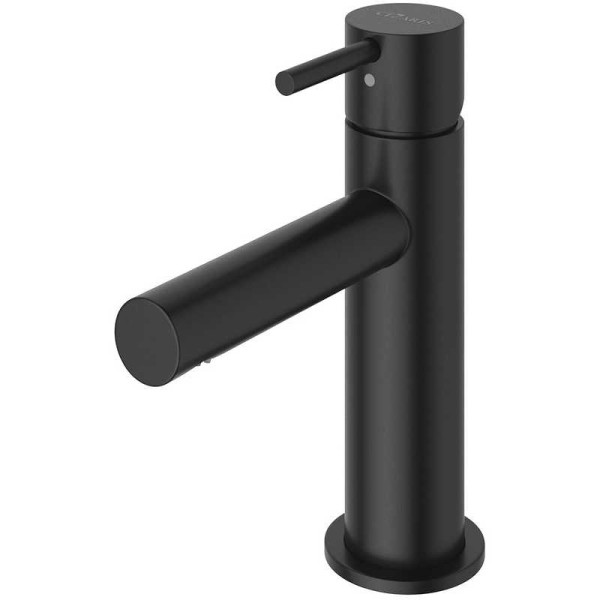 Смеситель для раковины Cezares Leaf с донным клапаном, черный матовый (LEAF-LSM1-L-NOP) Смеситель для раковины Cezares Leaf с донным клапаном, черный матовый (LEAF-LSM1-L-NOP)