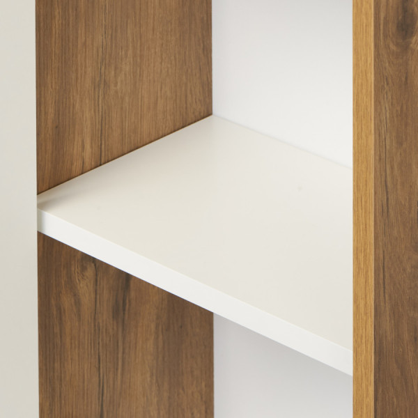 Пенал подвесной Aquaton Сканди 400x230x1600 белый, дуб рустикальный (1.A253.4.03S.DZ9.0) Пенал подвесной Aquaton Сканди 400x230x1600 белый, дуб рустикальный (1.A253.4.03S.DZ9.0)