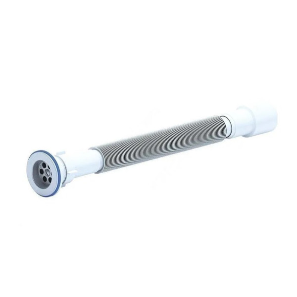 Сифон 40 мм. гофрированный с выпуском 1 1/2"(70 мм.)*40/50 АНИ удлинённый (571-1401 мм.) АНИ пласт (G716)