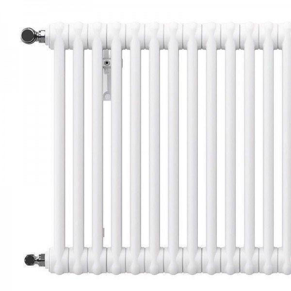 Радиатор стальной Zehnder 2200/12 №1270/7610 12 секций 3/4" RAL 9016 подключение боковое универсальное