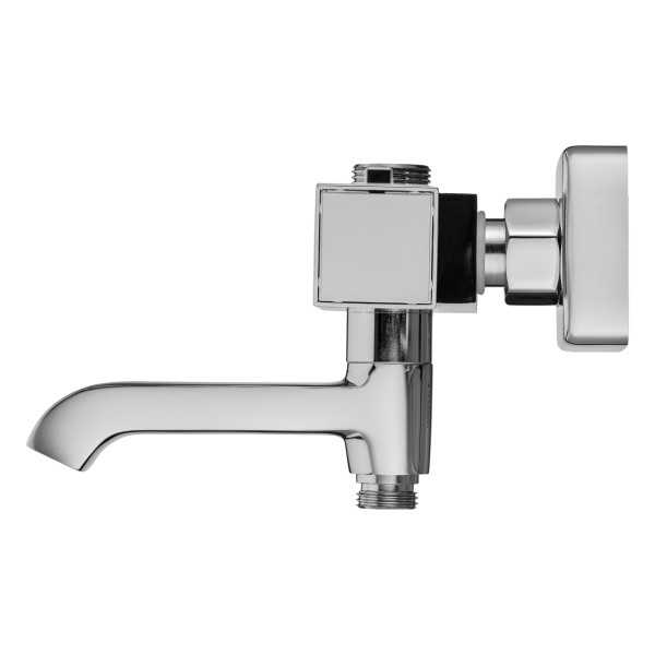 Смеситель для ванны и душа Swedbe Hermes термостат, с повортн.изливом и верхним подключением хром (9043) Смеситель для ванны и душа Swedbe Hermes термостат, с повортн.изливом и верхним подключением хром (9043)