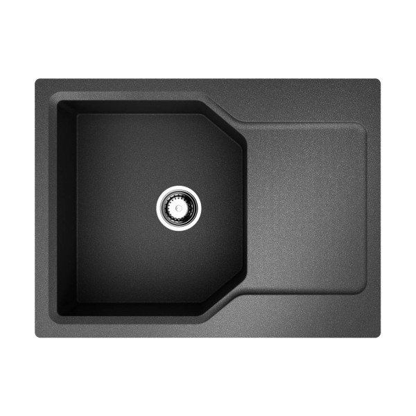 Мойка для кухни врезная Omoikiri Yonaka 65-BL 650х510 черный (4993348)