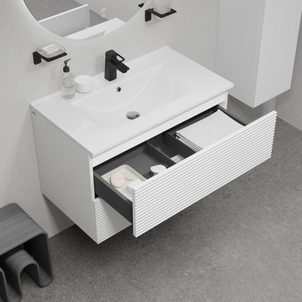 Тумба подвесная Iddis 80x45,2 Bild белый (BIL80W0i95)