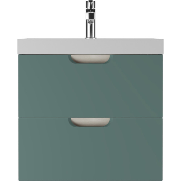 Тумба подвесная под умывальник Classica 60 Dune Олива В2 Домино (DD2504T)