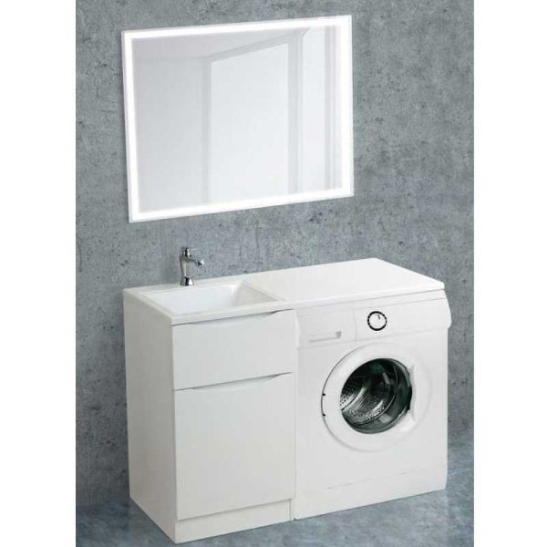 Тумба напольная BelBagno Lavanderia 120 Bianco Lucido (LAVANDERIA-580/1200-2C-PIA-BL)