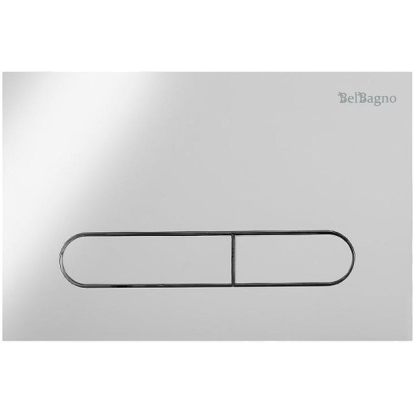Инсталляция для унитаза с клавишей BelBagno хром (BB001-120/BB005-PR-CHROME)