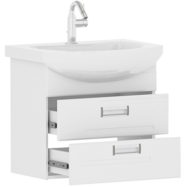 Тумба подвесная Volna Joli 560x483 белая (tpJOLI60.2Y-01) Тумба подвесная Volna Joli 560x483 белая (tpJOLI60.2Y-01)