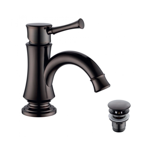 Смеситель для раковины Lemark Peretto c донным клапаном (LM6306RB)