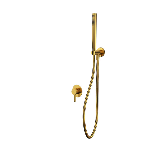 Смеситель для душа Whitecross Y брашированное золото (YSET02GLB)