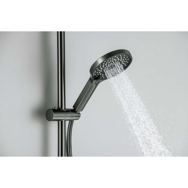 Душевой гарнитур Aquatek Лугано оружейная сталь (AQ2022BGM)