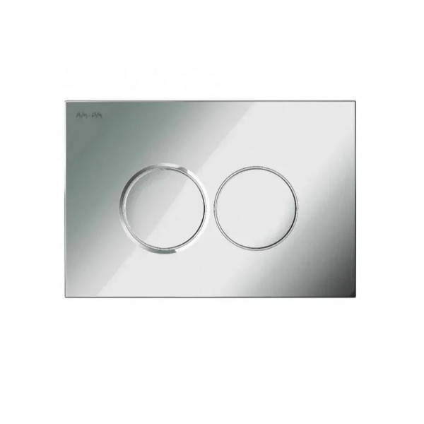 Комплект инсталляция с унитазом AM.PM MasterFit Like Aquaspin с клавишей смыва L глянц хром с сиденьем микролифт (IS100151.801900)