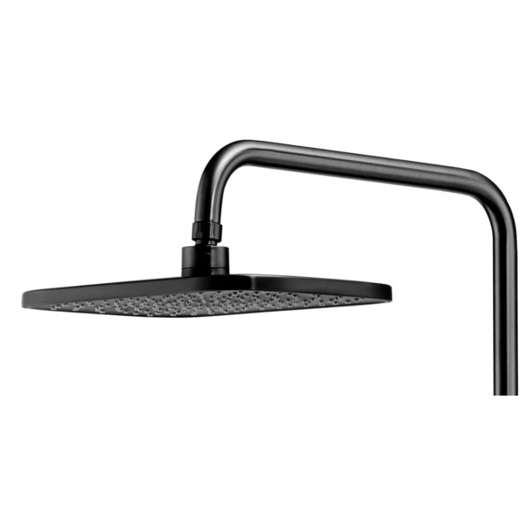 Душевая система термостатическая на четыре режима Rea Rob Black mat (REA-P6627)