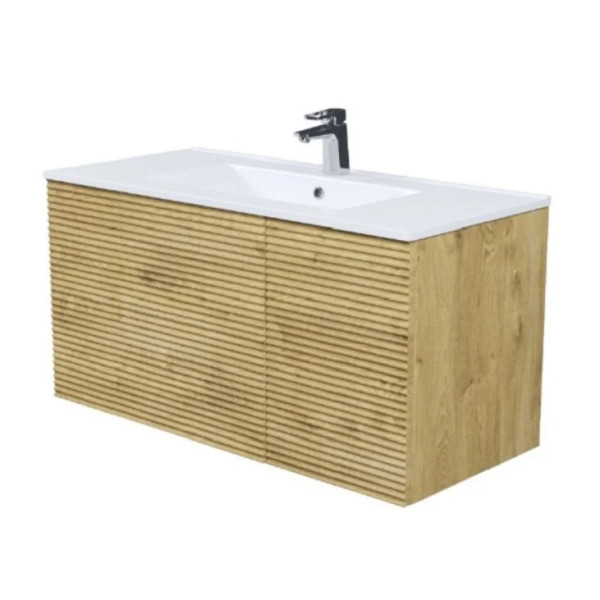 Тумба подвесная Iddis Bild 100x47x50 дуб светлый (BIL10V0i95)