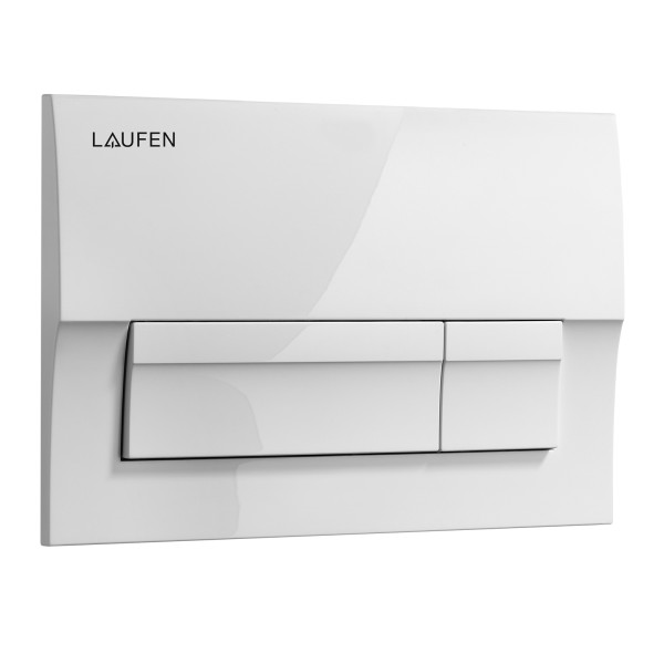 Инсталляция для подвесного унитаза Laufen PRO чаша унитаза Rimless с сиденьем микролифт и белой клавишей смыва (Z.RU93.0.761.6)