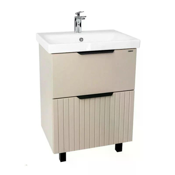 Тумба напольная Viant Сицилия (Moduo 60) 42,8х56,8х82 2 ящика, капучино (VSIC60MDCAP-T2Y) Тумба напольная Viant Сицилия (Moduo 60) 42,8х56,8х82 2 ящика, капучино (VSIC60MDCAP-T2Y)