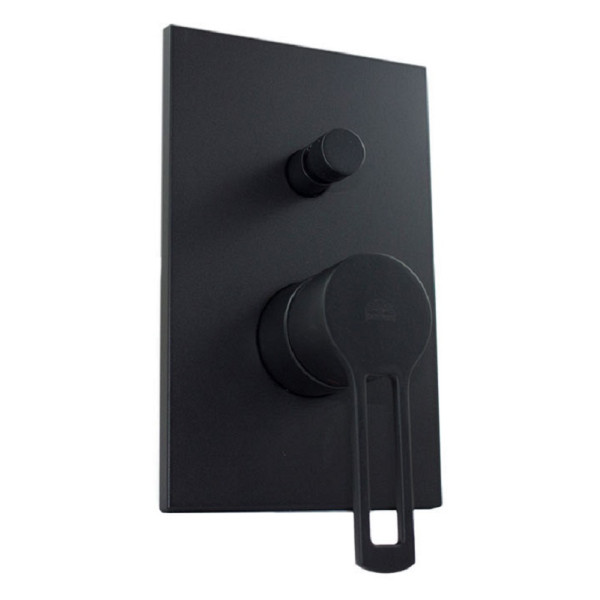 Смеситель для ванны и душа Paffoni Ringo с внутренней частью, черный (RIN015NO/M) Смеситель для ванны и душа Paffoni Ringo с внутренней частью, черный (RIN015NO/M)