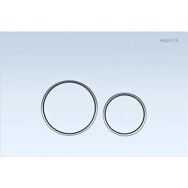 Комплект нсталляция c унитазом Aquatek Ника-015 4в1 рама Standard INS-0000012+крепеж KKI-0000002+клавиша KDI-0000015+унитаз Ника AQ2009-00 с тонким