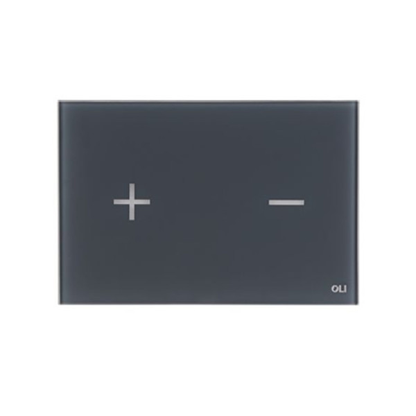 Клавиша смывная Oli Glassy антрацит (878702) Клавиша смывная Oli Glassy антрацит (878702)