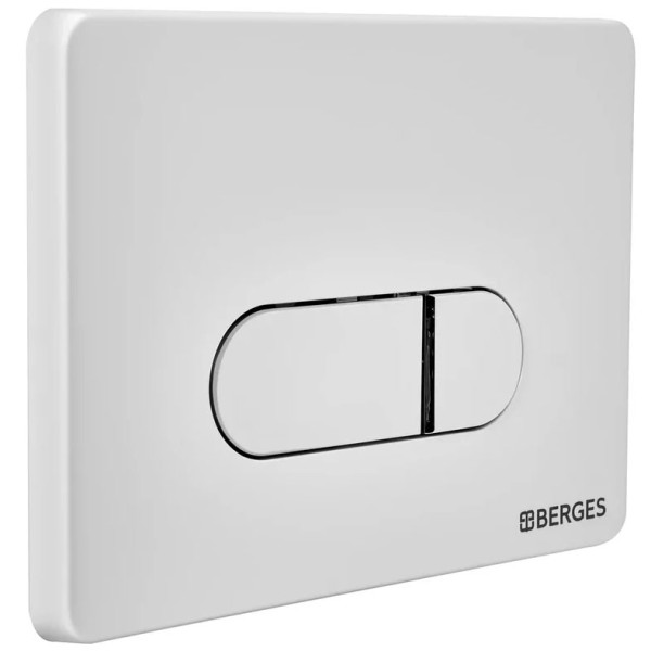 Инсталляция для подвесного унитаза Berges NOVUM D1 с клавишей (040231) белая