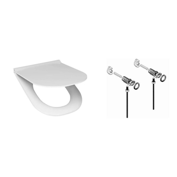 Унитаз подвесной Laufen Basal Rimless с сиденьем (8.66E1.0.000.000.1) Унитаз подвесной Laufen Basal Rimless с сиденьем (8.66E1.0.000.000.1)