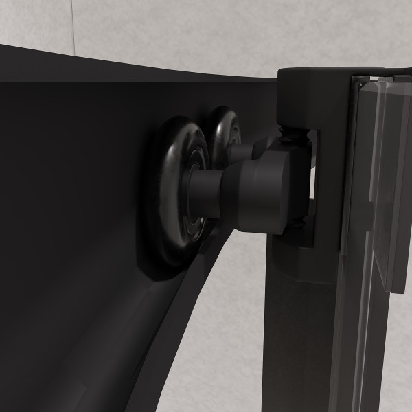 Душевой уголок RGW Passage 90x90 стекло прозрачное, профиль черный (02085199-14)