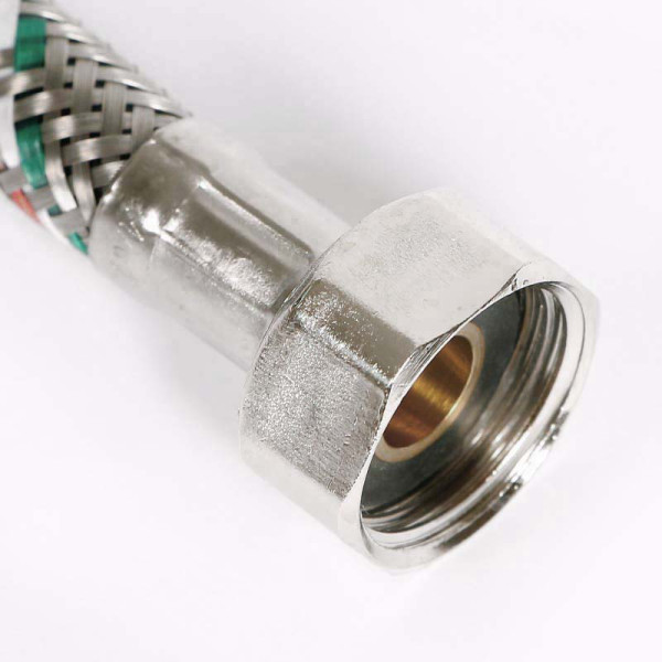 Подводка гибкая Uni-Fitt 1000 мм 1/2" ВВ DN 8 оплётка из нерж. стали (500S2010) Подводка гибкая Uni-Fitt 1000 мм 1/2" ВВ DN 8 оплётка из нерж. стали (500S2010)