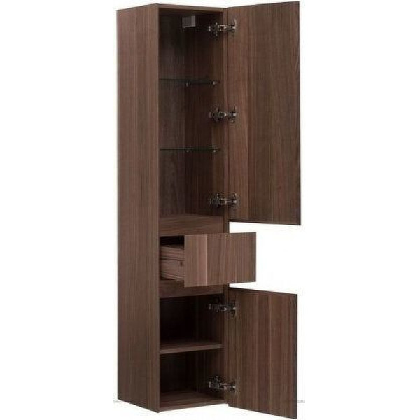 Пенал универсальный Aquanet Нью-Йорк 35x30,8x162,5 темное дерево, R (00203956) Пенал универсальный Aquanet Нью-Йорк 35x30,8x162,5 темное дерево, R (00203956)