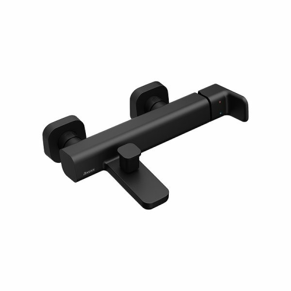 Смеситель для ванны и душа Ravak TD F 022.20/150 черный (X070152)