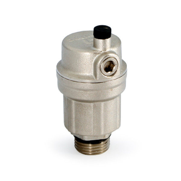 Воздухоотводчик автоматический 1/2" Uni-Fitt CN с прокладкой O-Ring (никель) (234N2001)