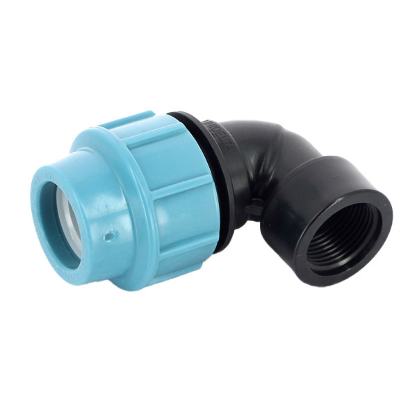 Соединение угловое 25*1/2"В "Unidelta" (для п/э трубы, PP-B)