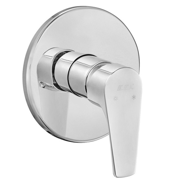 Смеситель для душа E.C.A. Niobe внешняя часть хром (102167113EX-Y)