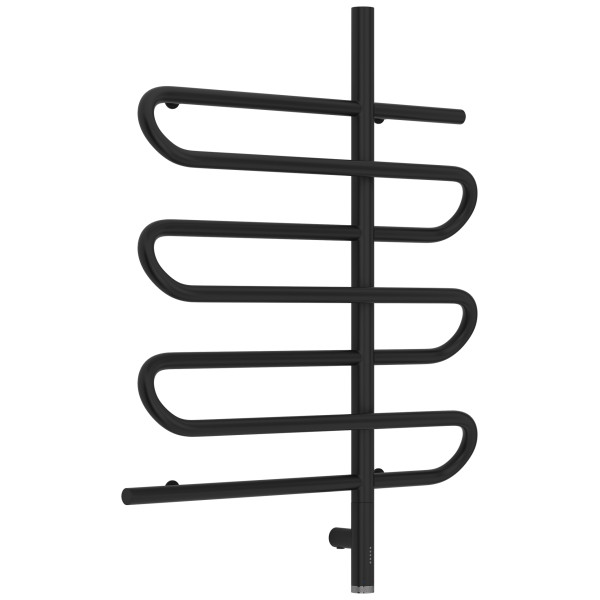 Полотенцесушитель электрический Сунержа Эпатаж 3.0 800x600 провод справа матовый чёрный (31-5851-8060)