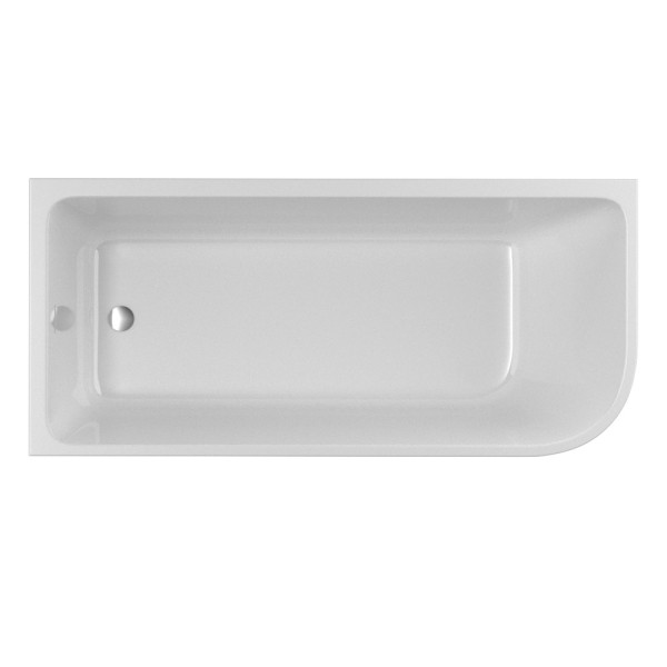 Ванна акриловая BelBagno 160x73 левосторонняя белая (BB712-1600-730-L)